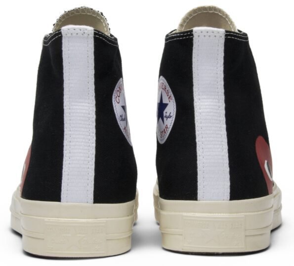 CHUCK TAYLOR ALL-STAR 70S HI COMME DES GARÇONS PLAY BLACK‏