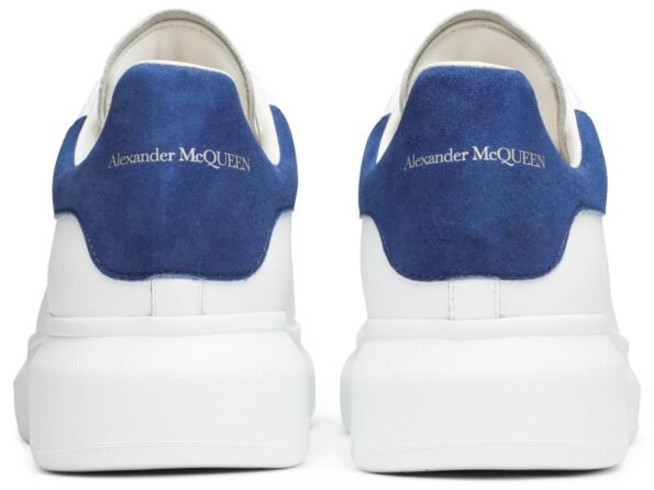 ALEXANDER MCQUEEN OVERSIZED WHITE PARIS BLUE‏