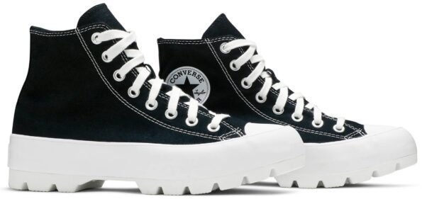 CHUCK TAYLOR ALL STAR HIGH LUGGED BLACK‏