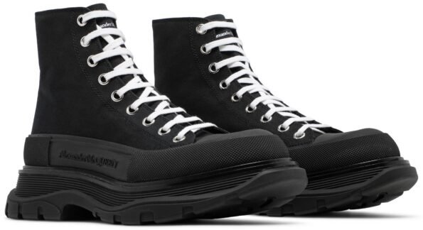 ALEXANDER MCQUEEN TREAD SLICK BLACK‏