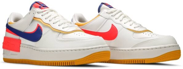 AIR FORCE 1 SHADOW WHITE FLASH CRIMSON ASTRONOMY BLUE‏