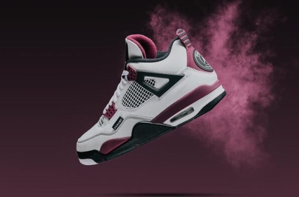 AIR JORDAN 4 PSG NEUTRAL GREY BORDEAUX‏