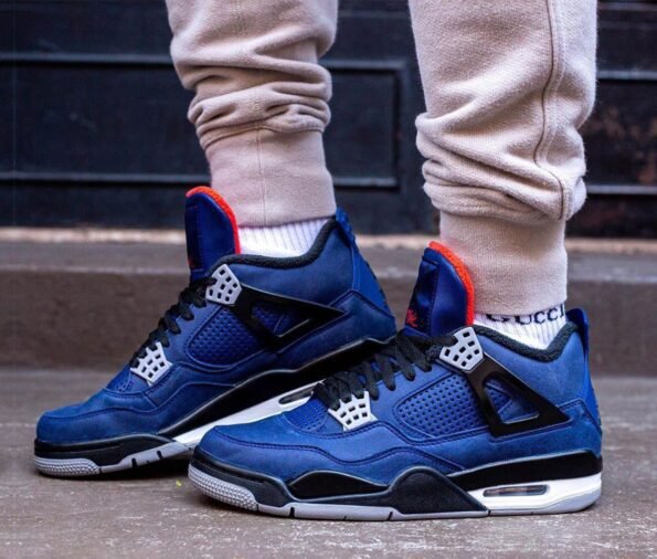 AIR JORDAN 4 RETRO WINTER LOYAL BLUE‏