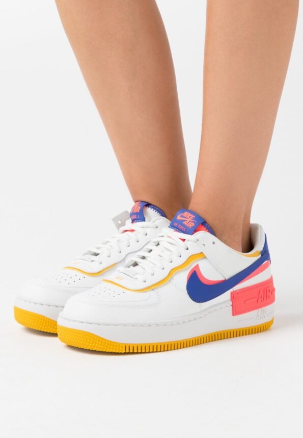 AIR FORCE 1 SHADOW WHITE FLASH CRIMSON ASTRONOMY BLUE‏